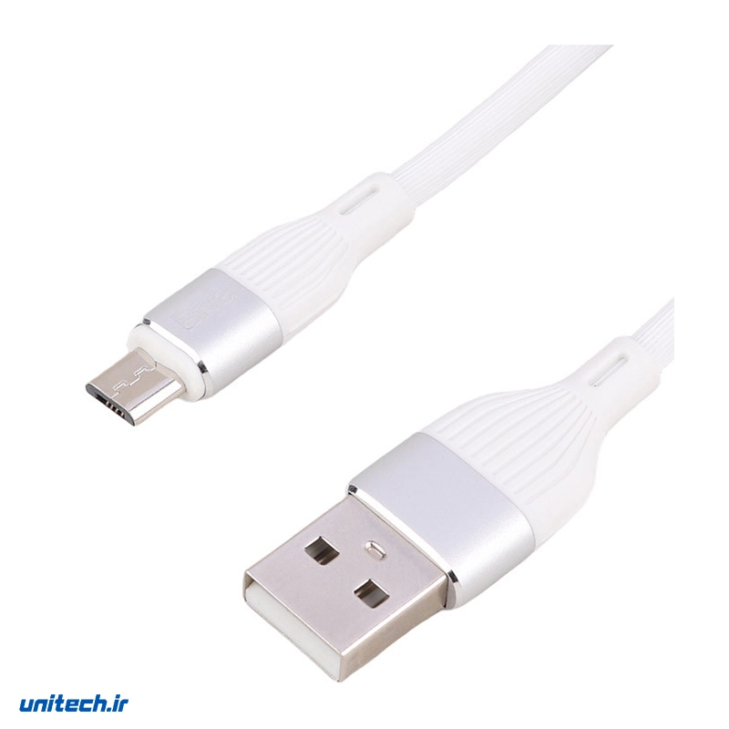 کابل میکرو یو اس بی فست شارژ 2.4 آمپر بیوا C02V طول 1.2 متر1